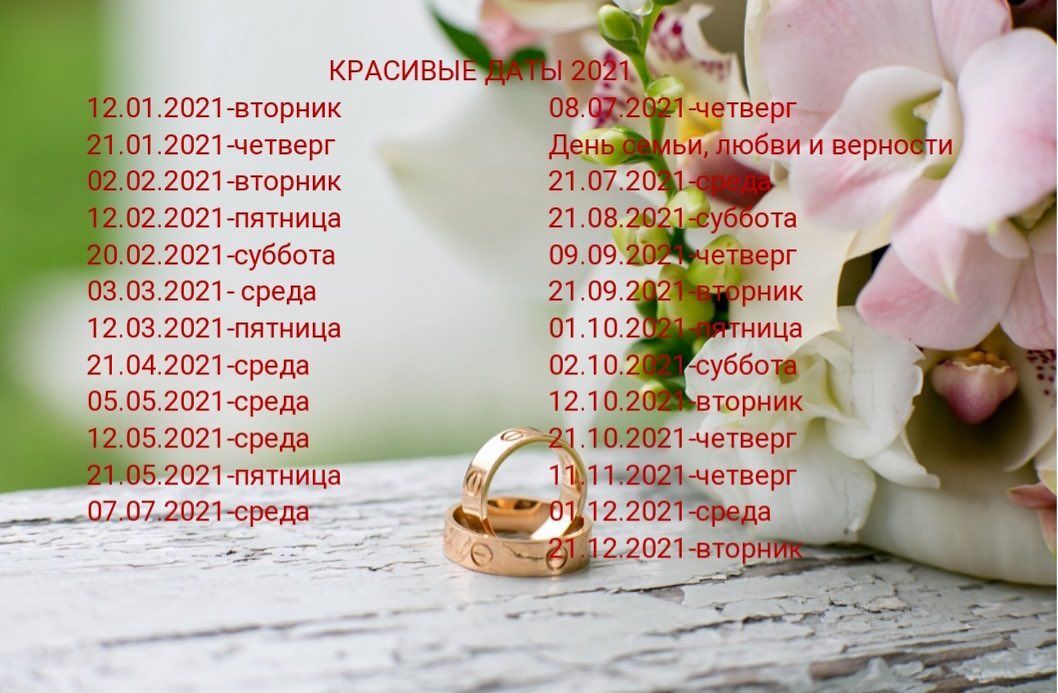 Красивые даты для брака. Красивые Свадебные даты. Красивые даты для свадьбы в 2021. Красивые даты для свадьбы в 2022. Красивые даты для свадьбы в 2023.