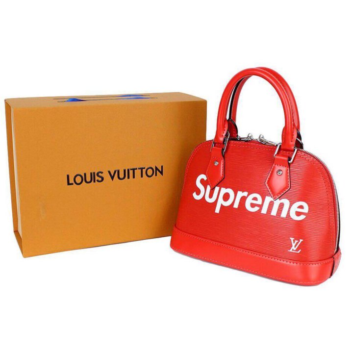 Сотрудничество с брендами. Supreme Louis Vuitton сумка. Сертификат на сумку Louis Vuitton.