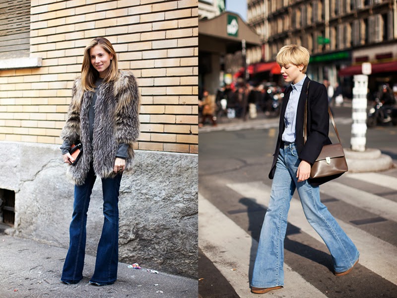flare jeans pants trend тренд тенденция клеш